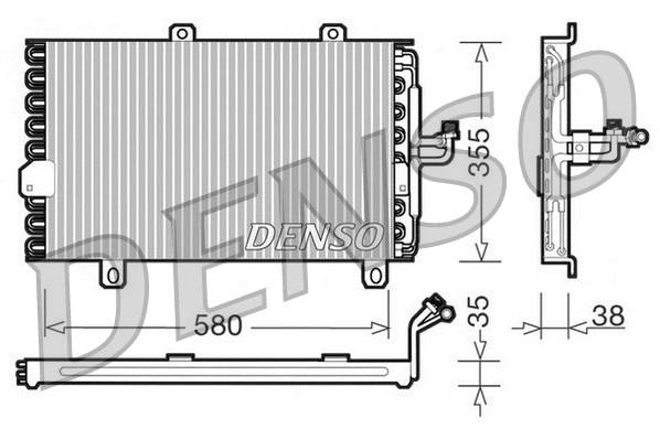 Condenser, air conditioning (DCN09142)