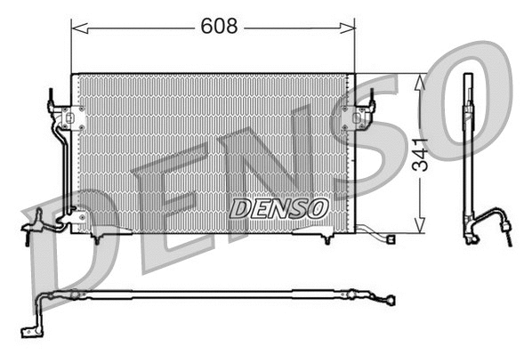 Condenser, air conditioning (DCN21010)