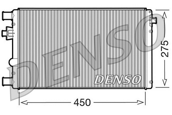 Radiator, engine cooling (DRM09042)