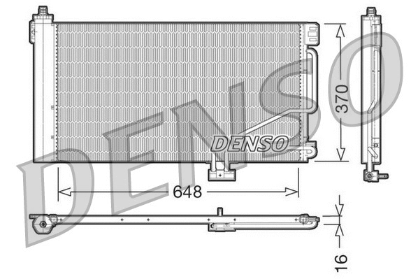 Condenser, air conditioning (DCN17021)