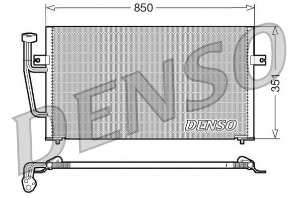Condenser, air conditioning (DCN33007)