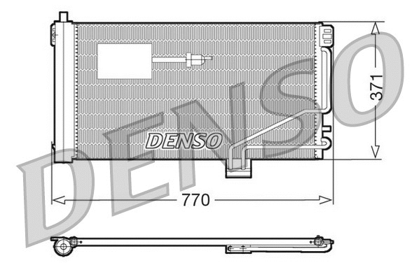 Condenser, air conditioning (DCN17015)