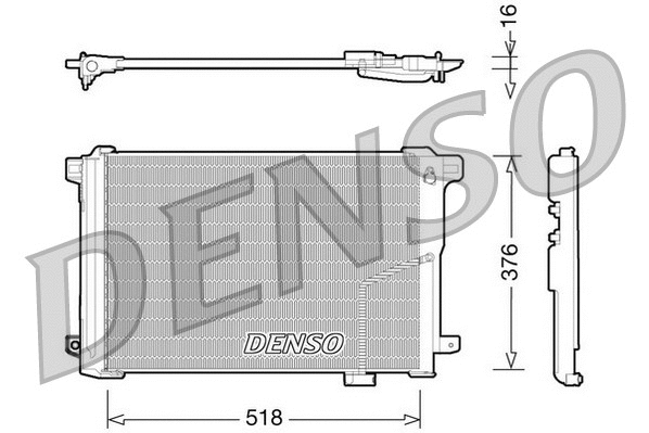 Condenser, air conditioning (DCN17005)