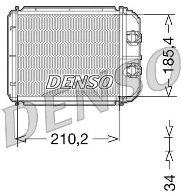 Heat Exchanger, interior heating (DRR23014)