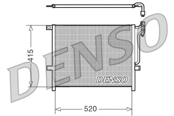 Condenser, air conditioning (DCN05010)
