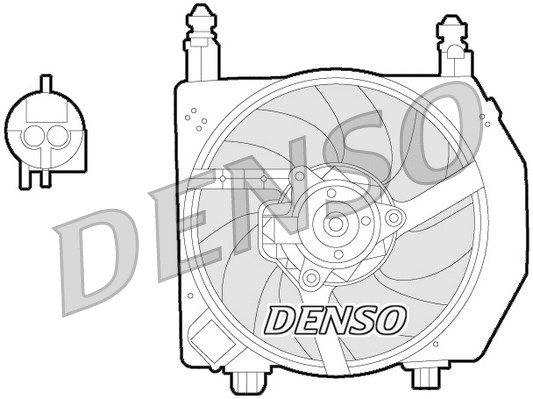Fan, engine cooling (DER10006)