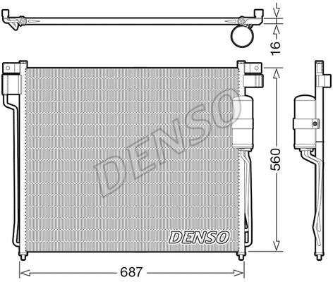 Condenser, air conditioning (DCN46037)