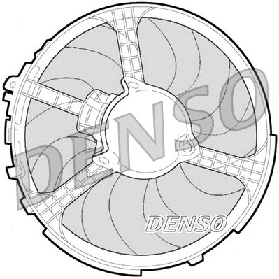 Fan, engine cooling (DER09062)