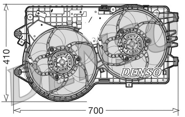 Fan, engine cooling (DER09067)