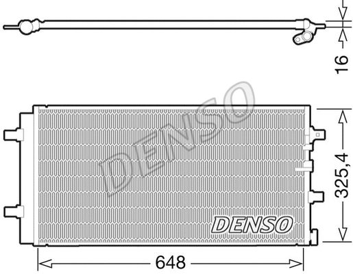 Condenser, air conditioning (DCN02021)