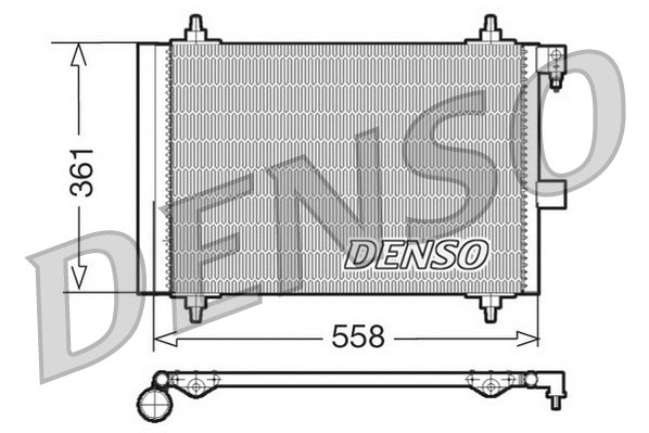 Condenser, air conditioning (DCN21025)