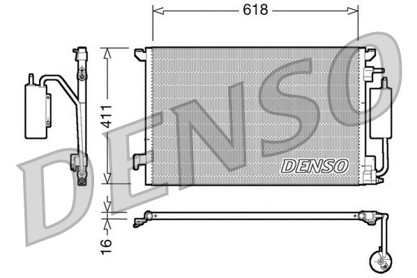 Condenser, air conditioning (DCN20028)
