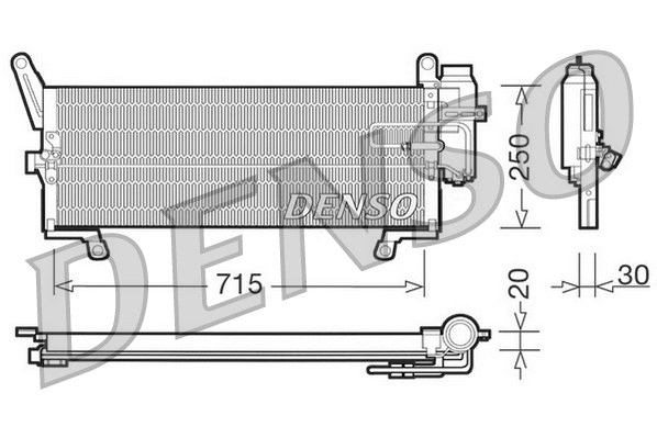 Condenser, air conditioning (DCN09094)