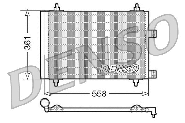 Condenser, air conditioning (DCN21016)