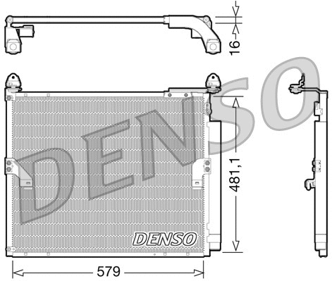 Condenser, air conditioning (DCN50019)