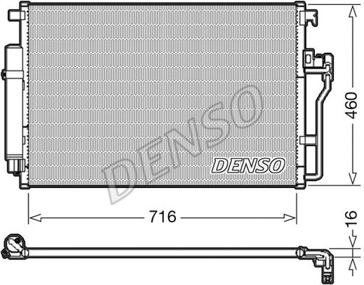 Condenser, air conditioning (DCN17008)