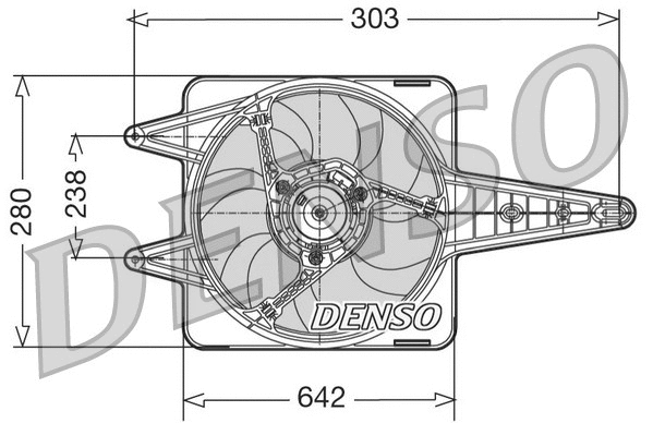 Fan, engine cooling (DER09029)