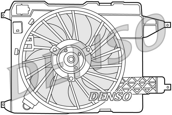 Fan, engine cooling (DER23002)