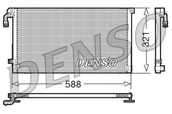 Condenser, air conditioning (DCN07004)
