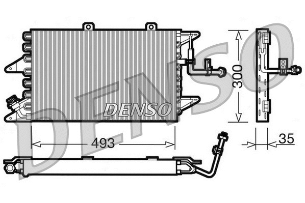 Condenser, air conditioning (DCN09096)