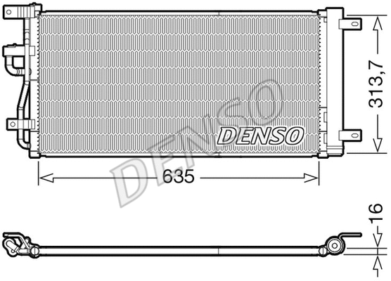 Condenser, air conditioning (DCN15007)