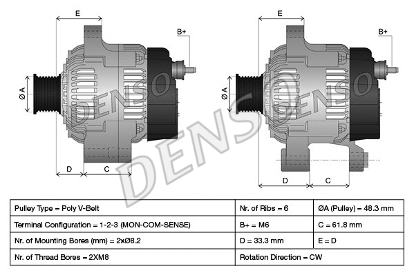 Alternator (DAN507)
