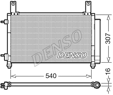 Condenser, air conditioning (DCN15004)