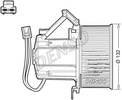 Interior Blower (DEA02008)