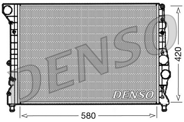 Radiator, engine cooling (DRM01001)