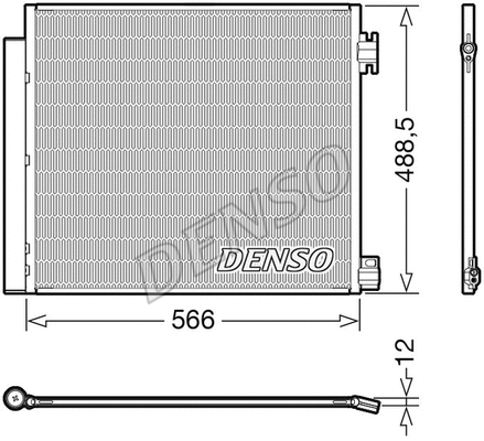 Condenser, air conditioning (DCN46026)