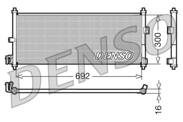 Condenser, air conditioning (DCN46011)