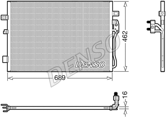 Condenser, air conditioning (DCN09145)