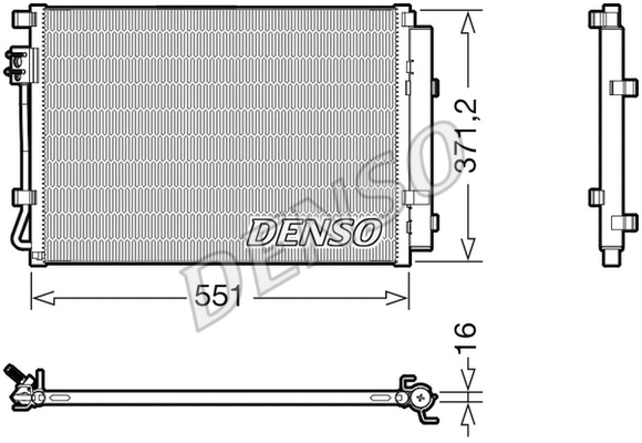 Condenser, air conditioning (DCN41022)