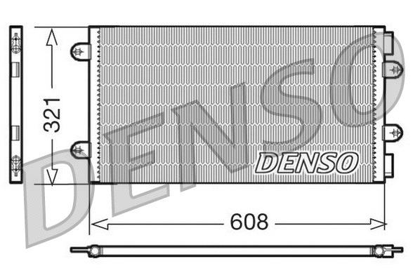 Condenser, air conditioning (DCN09104)