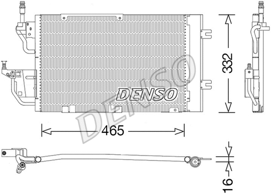 Condenser, air conditioning (DCN20037)