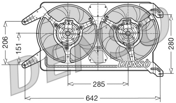 Fan, engine cooling (DER01012)