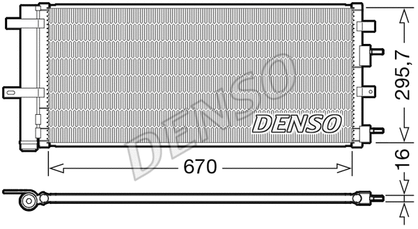 Condenser, air conditioning (DCN10053)