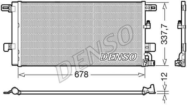 Condenser, air conditioning (DCN02001)