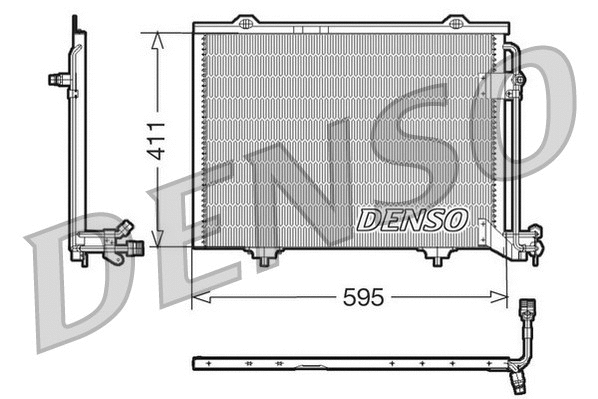 Condenser, air conditioning (DCN17011)