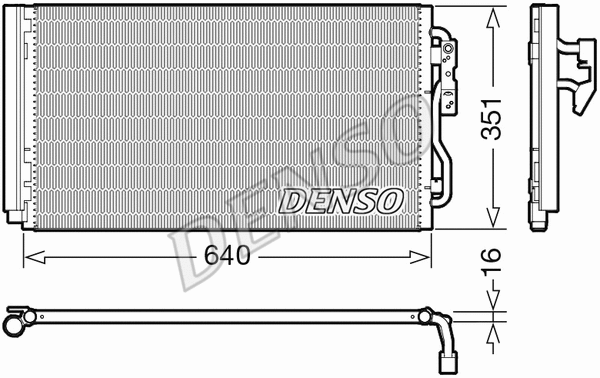 Condenser, air conditioning (DCN05023)