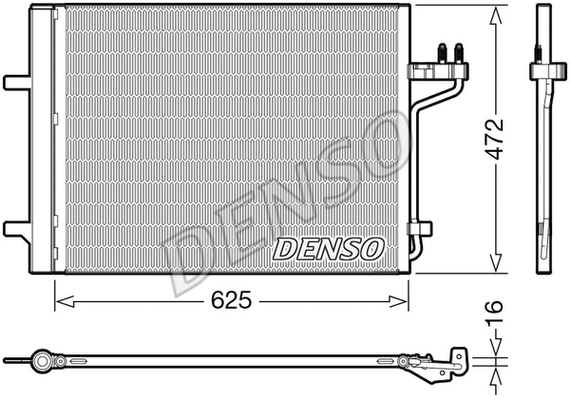 Condenser, air conditioning (DCN10047)