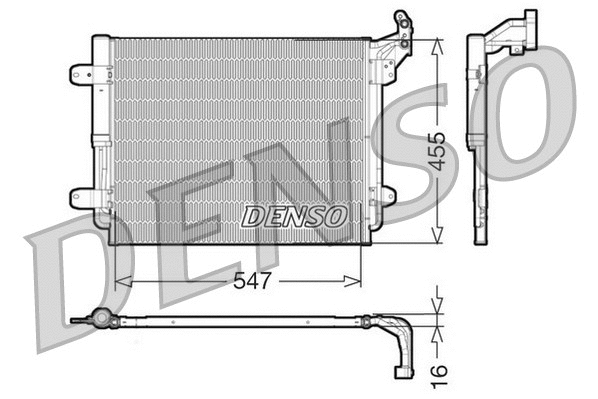 Condenser, air conditioning (DCN32062)