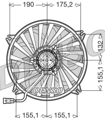 Fan, engine cooling (DER07005)