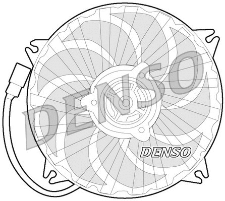 Fan, engine cooling (DER07007)