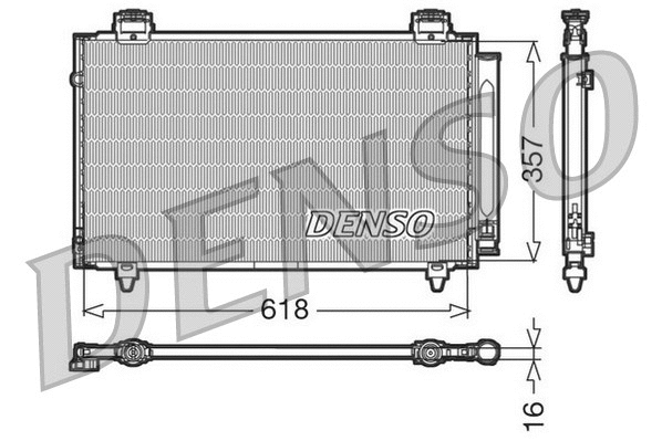 Condenser, air conditioning (DCN50004)