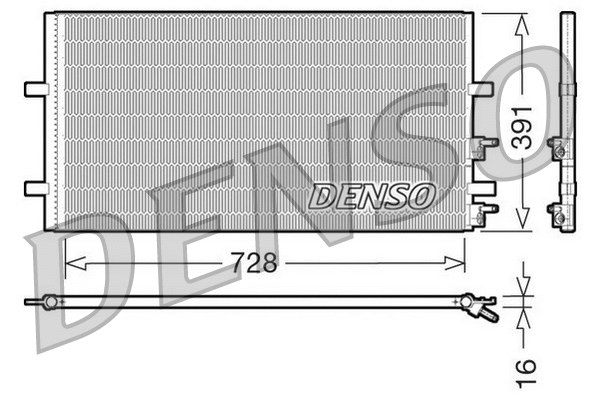 Condenser, air conditioning (DCN10017)