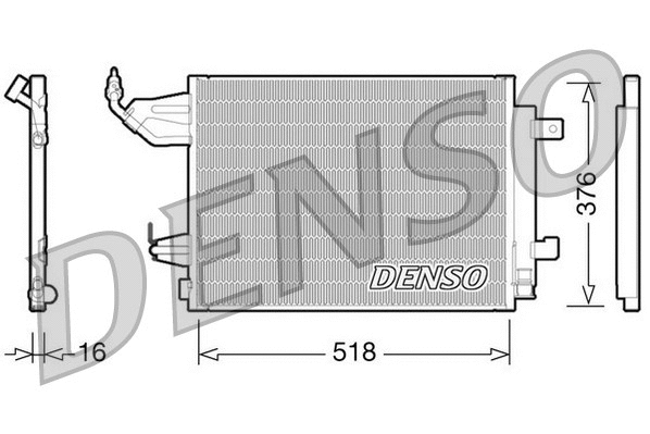 Condenser, air conditioning (DCN16001)