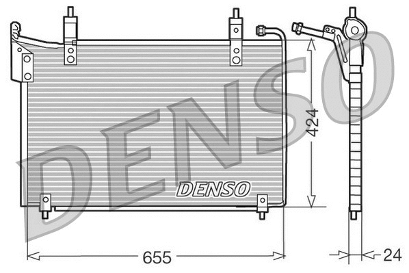 Condenser, air conditioning (DCN11005)