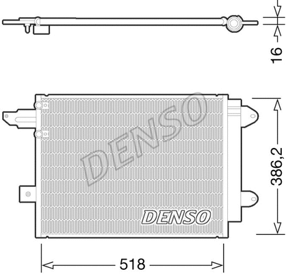 Condenser, air conditioning (DCN02005)