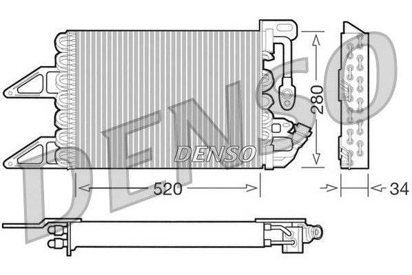 Condenser, air conditioning (DCN13012)